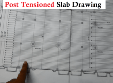 Post Tension slab drawing plan reading tips 6