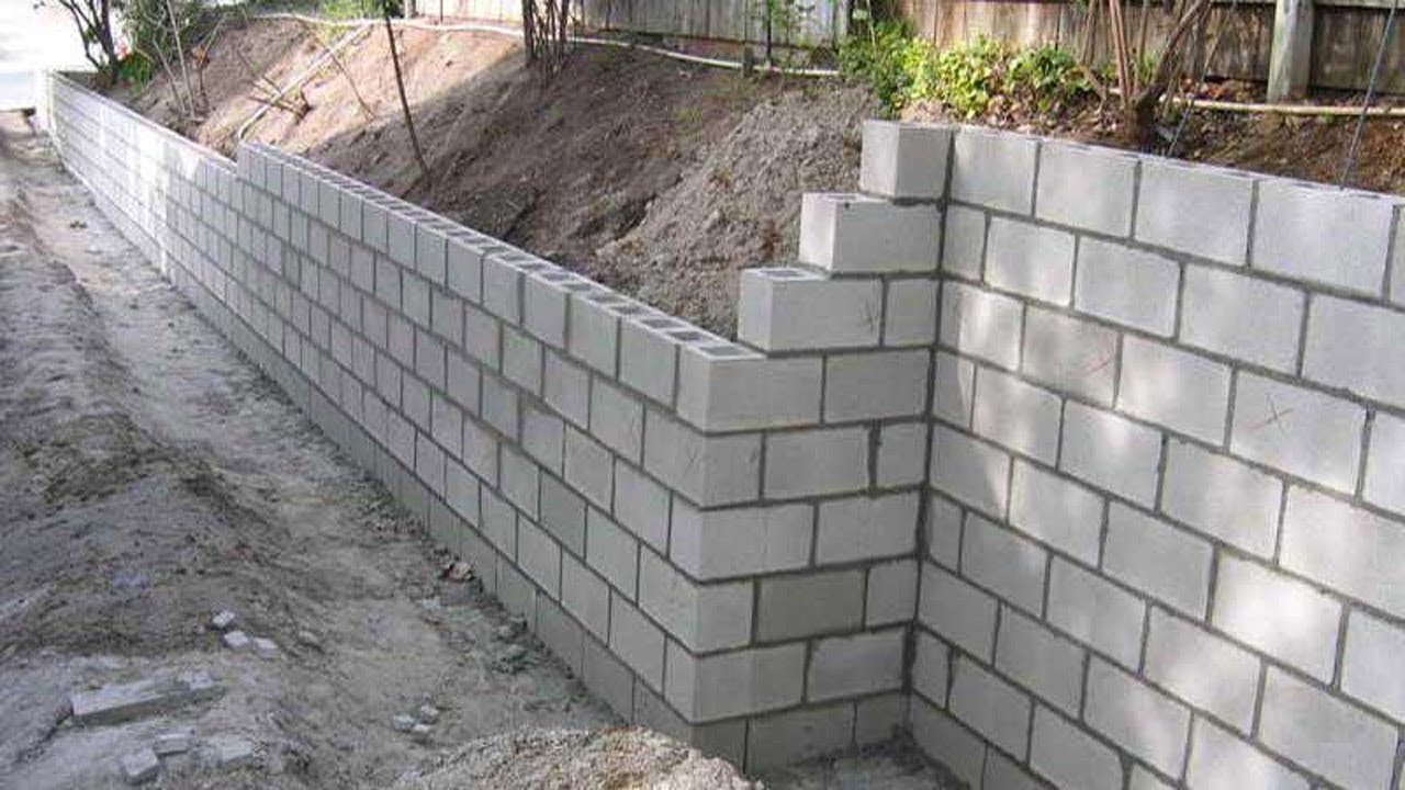 How to calculate the Quantity of Concrete Bllocks for walls - Civil Click