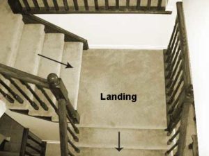 staircase landing