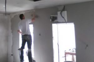 plaster partition wall