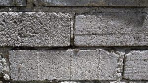 Corner concrete block